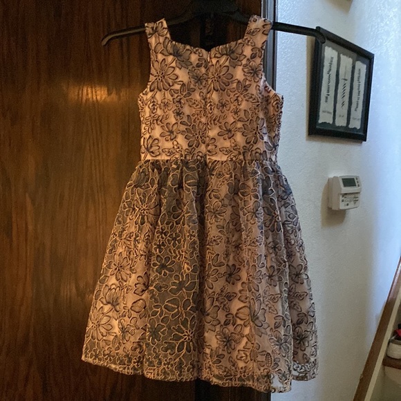 NWOT Belle badgley mischka lace overlay dress - Picture 2 of 7